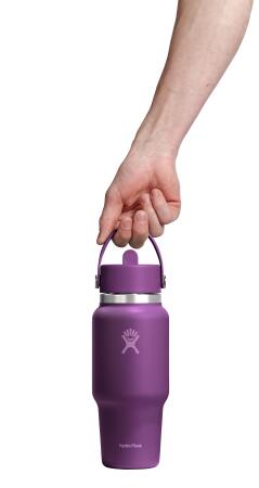 Hydro Flask Geniş Kapak Pipetli Seyahat Tipi Termos 710 ml (24 Oz) - Beachplum Mor - 3