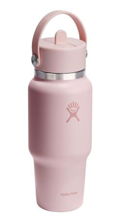 Hydro Flask Geniş Kapak Pipetli Seyahat Tipi Termos 710 ml (24 Oz) - Trillium Pembe - 2