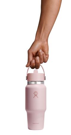 Hydro Flask Geniş Kapak Pipetli Seyahat Tipi Termos 710 ml (24 Oz) - Trillium Pembe - 3
