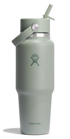 Hydro Flask Geniş Kapak Pipetli Seyahat Tipi Termos - 946 ml (32 Oz) - Agave Yeşil
