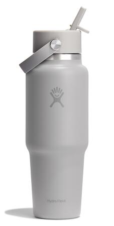Hydro Flask Geniş Kapak Pipetli Seyahat Tipi Termos 946 ml (32 Oz) - Birch Gri