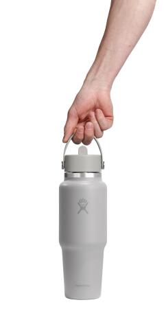 Hydro Flask Geniş Kapak Pipetli Seyahat Tipi Termos 946 ml (32 Oz) - Birch Gri - 3