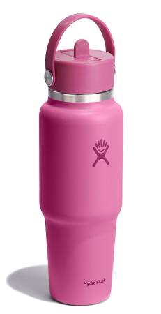 Hydro Flask Geniş Kapak Pipetli Seyahat Tipi Termos 946 ml (32 Oz) - Reef Pembe - 2