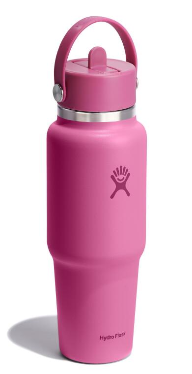 Hydro Flask Geniş Kapak Pipetli Seyahat Tipi Termos 946 ml (32 Oz) - Reef Pembe - 2