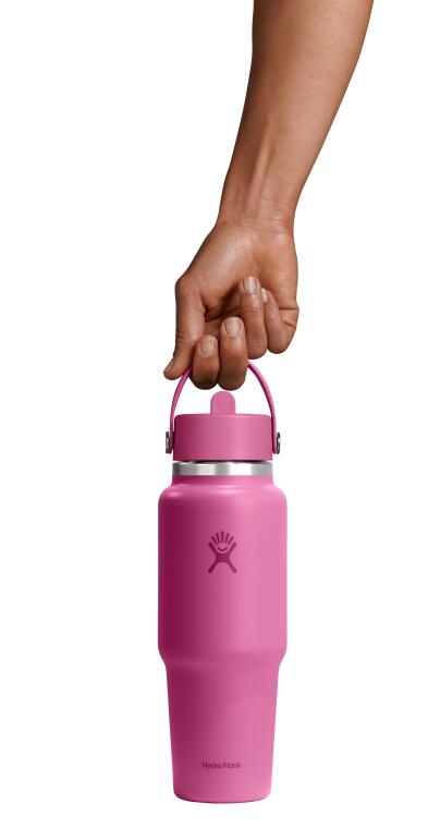Hydro Flask Geniş Kapak Pipetli Seyahat Tipi Termos 946 ml (32 Oz) - Reef Pembe - 3