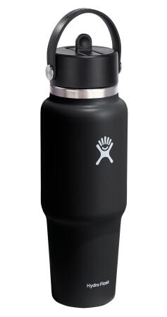 Hydro Flask Geniş Kapak Pipetli Seyahat Tipi Termos - 946 ml (32 Oz) - Siyah - 2