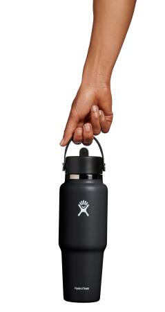 Hydro Flask Geniş Kapak Pipetli Seyahat Tipi Termos - 946 ml (32 Oz) - Siyah - 3