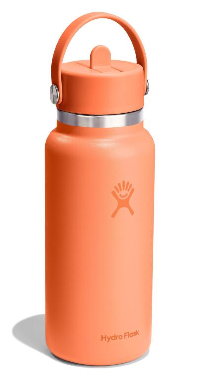 Hydro Flask Geniş Kapak Pipetli Termos 946 ml (32 Oz) - Nectar Turuncu - 2