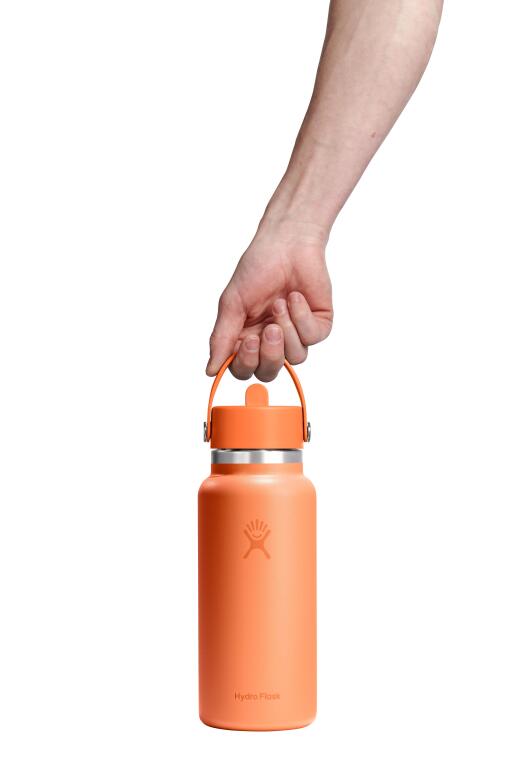 Hydro Flask Geniş Kapak Pipetli Termos 946 ml (32 Oz) - Nectar Turuncu - 3