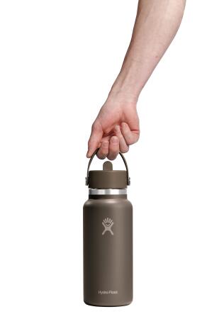Hydro Flask Geniş Kapak Pipetli Termos 946 ml (32 Oz) - Sandpiper Kahverengi - 3