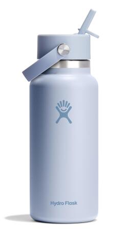 Hydro Flask Geniş Kapak Pipetli Termos 946 ml (32 Oz) - Surf Mavi