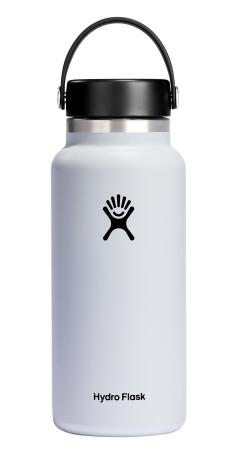 Hydro Flask Geniş Kapak Termos 946 ml (32 Oz) - Beyaz