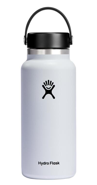 Hydro Flask Geniş Kapak Termos 946 ml (32 Oz) - Beyaz - 1