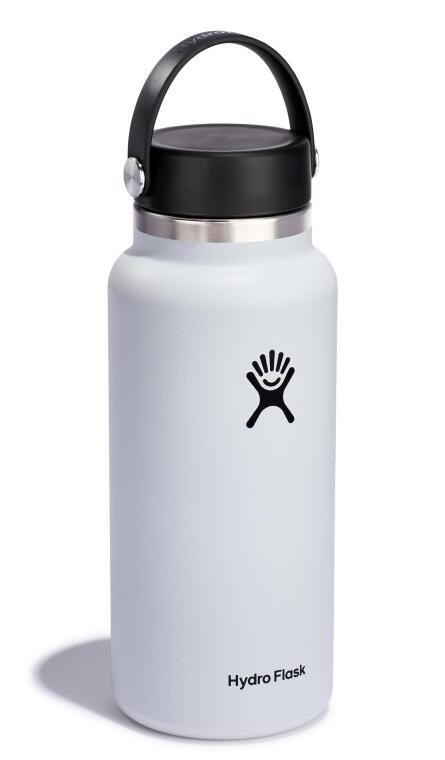 Hydro Flask Geniş Kapak Termos 946 ml (32 Oz) - Beyaz - 2