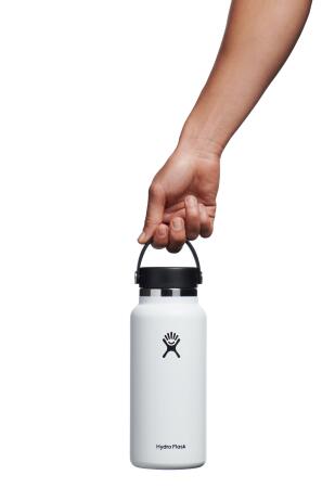 Hydro Flask Geniş Kapak Termos 946 ml (32 Oz) - Beyaz - 3
