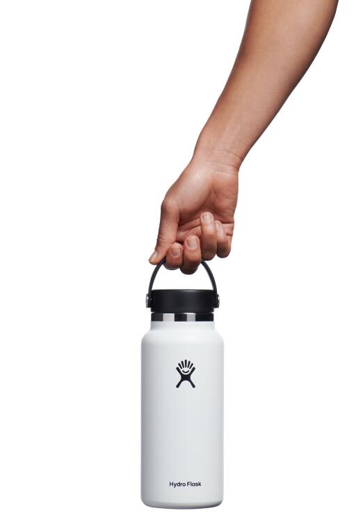 Hydro Flask Geniş Kapak Termos 946 ml (32 Oz) - Beyaz - 3