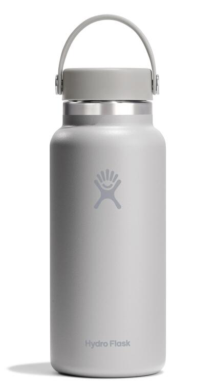 Hydro Flask Geniş Kapak Termos 946 ml (32 Oz) - Birch Gri - 1