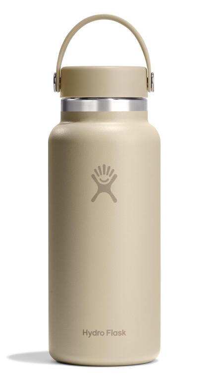 Hydro Flask Geniş Kapak Termos 946 ml (32 Oz) - Oat Bej - 1
