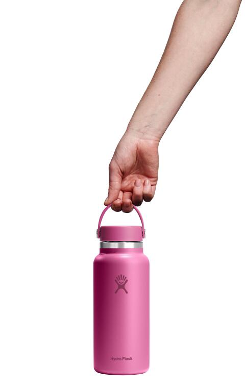Hydro Flask Geniş Kapak Termos 946 ml (32 Oz) - Reef Pembe - 3