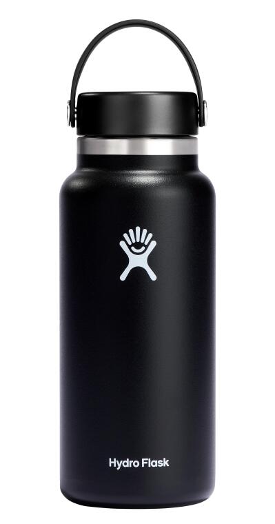 Hydro Flask Geniş Kapak Termos 946 ml (32 Oz) - Siyah - 1