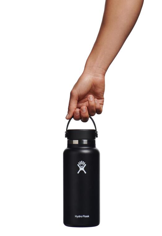 Hydro Flask Geniş Kapak Termos 946 ml (32 Oz) - Siyah - 3