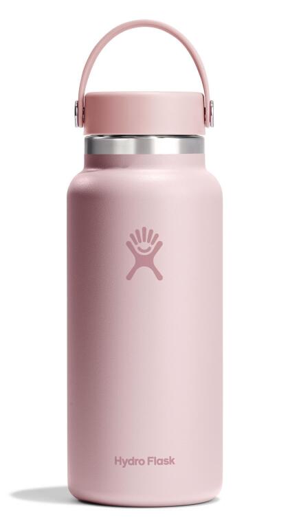 Hydro Flask Geniş Kapak Termos 946 ml (32 Oz) - Trillium Pembe - 1