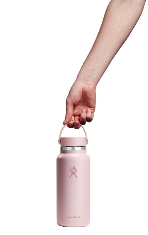 Hydro Flask Geniş Kapak Termos 946 ml (32 Oz) - Trillium Pembe - 3