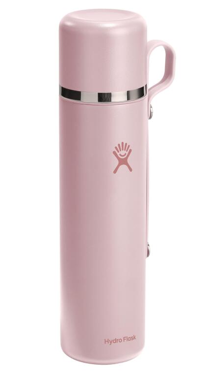 Hydro Flask Hot Flex & Cup Bardaklı Termos 1065 ml (36 Oz) - Trillium Pembe - 2