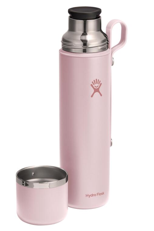 Hydro Flask Hot Flex & Cup Bardaklı Termos 1065 ml (36 Oz) - Trillium Pembe - 3
