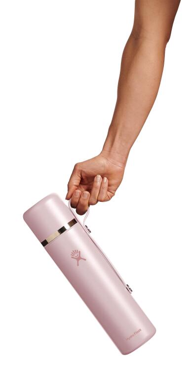 Hydro Flask Hot Flex & Cup Bardaklı Termos 1065 ml (36 Oz) - Trillium Pembe - 4