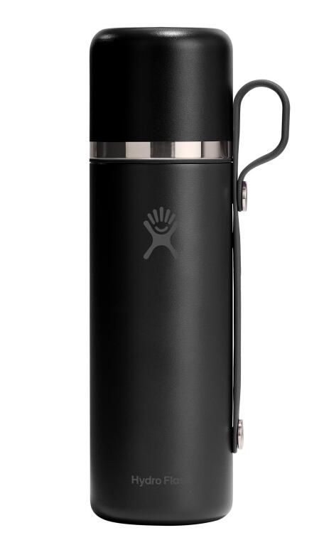 Hydro Flask Hot Flex & Cup Bardaklı Termos 828 ml (28 Oz) - Siyah - 1
