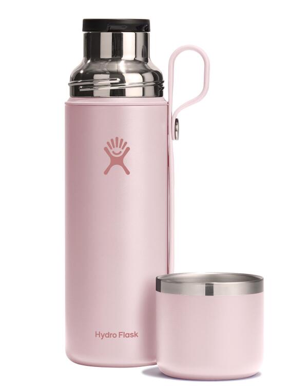 Hydro Flask Hot Flex & Cup Bardaklı Termos 828 ml (28 Oz) - Trillium Pembe - 2
