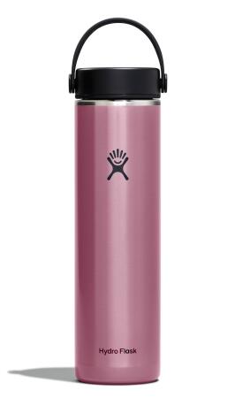 Hydro Flask Lightweight Hafif Seri Geniş Kapak Termos 710 ml (24 Oz) - Tourmaline Pembe