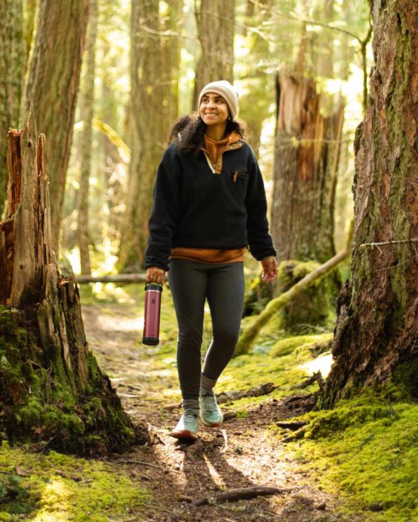 Hydro Flask Lightweight Hafif Seri Geniş Kapak Termos 710 ml (24 Oz) - Tourmaline Pembe - 5
