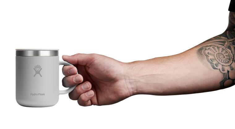 Hydro Flask Mug Termos 355 ml (12 Oz) - Birch Gri - 3