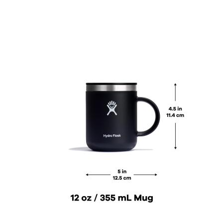 Hydro Flask Mug Termos 355 ml (12 Oz) - Siyah - 3