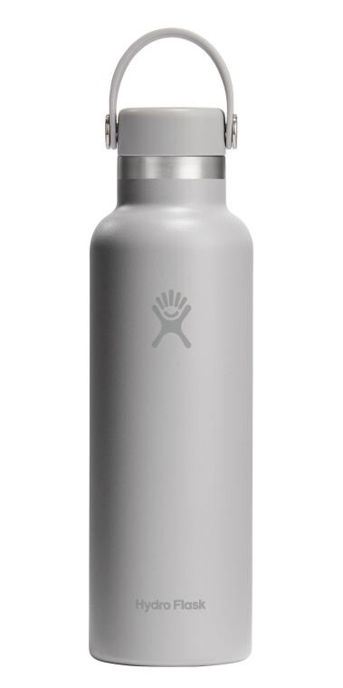 Hydro Flask Standard Kapak Termos 621 ml (21 Oz) - Birch Gri - 1