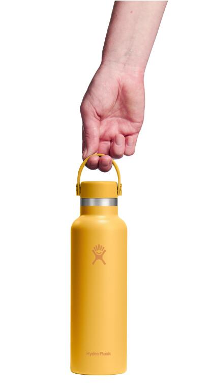 Hydro Flask Standard Kapak Termos 621 ml (21 Oz) - Sunbeam Sarı - 3