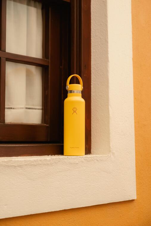Hydro Flask Standard Kapak Termos 621 ml (21 Oz) - Sunbeam Sarı - 4