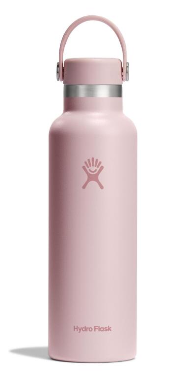 Hydro Flask Standard Kapak Termos 621 ml (21 Oz) - Trillium Pembe - 1