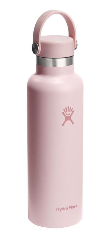 Hydro Flask Standard Kapak Termos 621 ml (21 Oz) - Trillium Pembe - 2