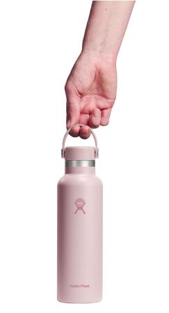 Hydro Flask Standard Kapak Termos 621 ml (21 Oz) - Trillium Pembe - 3