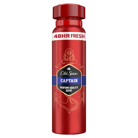 Old Spice Captain Erkek Deodorant Vücut Spreyi 150 ml - Thumbnail