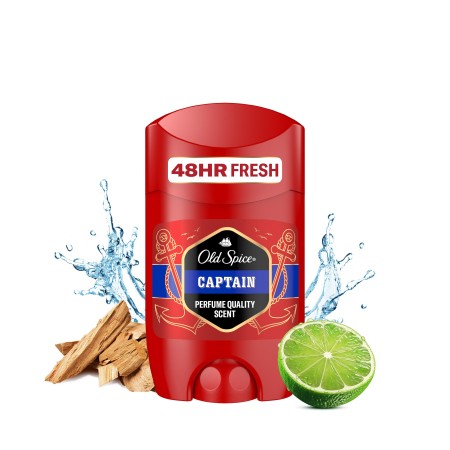 Old Spice Captain Erkekler için Deodorant Stick 50 ml - Thumbnail