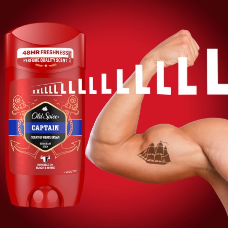 Old Spice Captain Erkekler için Deodorant Stick 85 ml XL Büyük Boy - Thumbnail