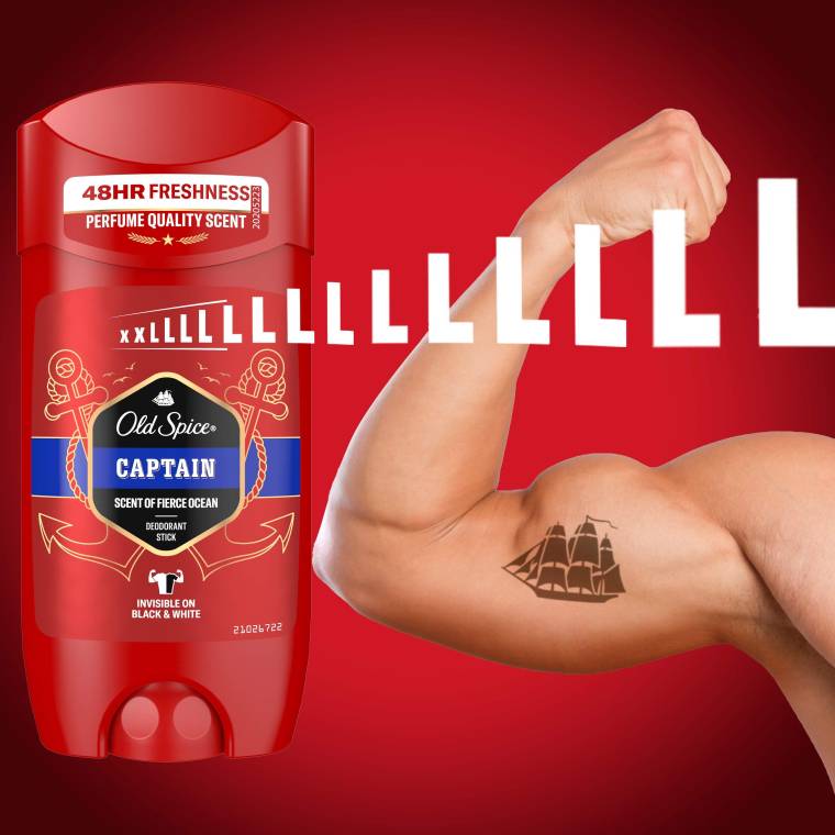 Old Spice Captain Erkekler için Deodorant Stick 85 ml XL Büyük Boy - 8