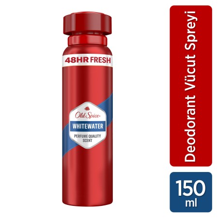 Old Spice - Old Spice Whitewater Erkek Deodorant Vücut Spreyi 150 ml