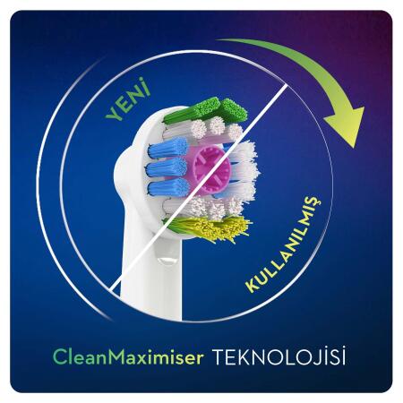 Oral-B 3D White 2'li Diş Fırçası Yedek Başlığı EB18 - 3