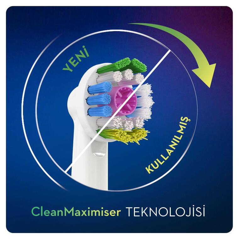 Oral-B 3D White 2'li Diş Fırçası Yedek Başlığı EB18 - 3