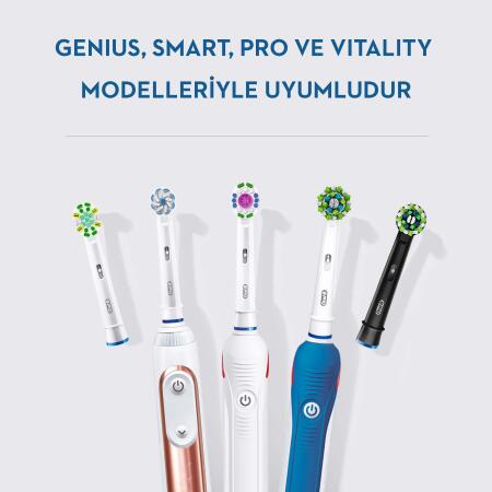 Oral-B 3D White 4'lü Diş Fırçası Yedek Başlığı EB18 - 5